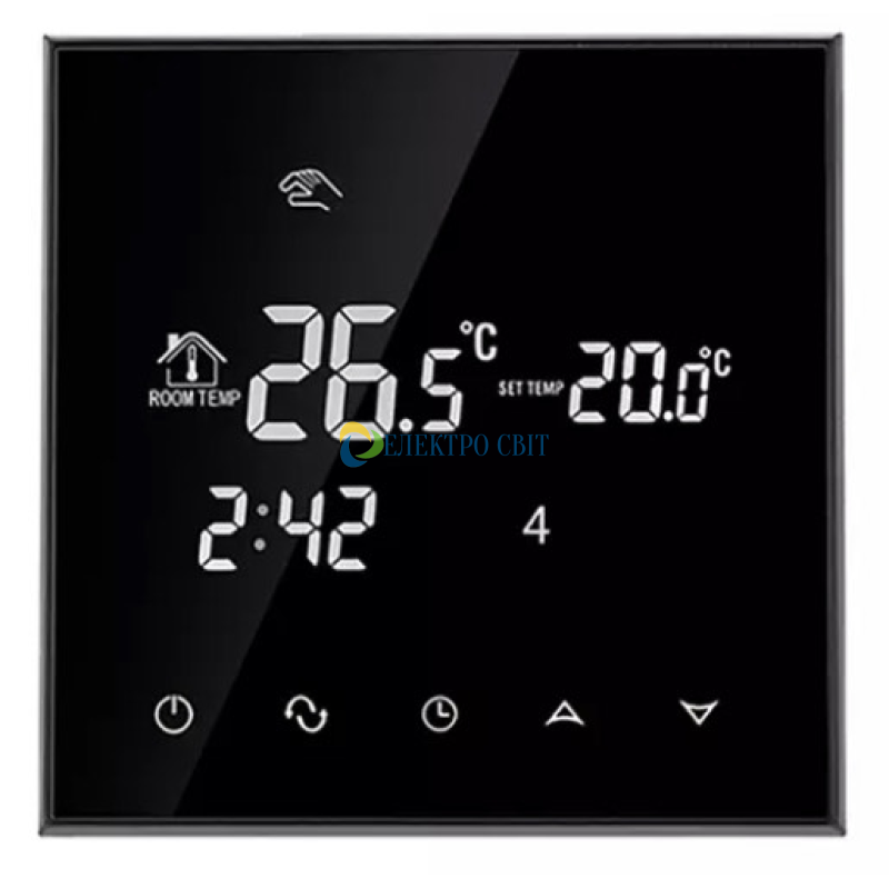 Терморегулятор BHT-800GB sensor black ( TGT 70 )
